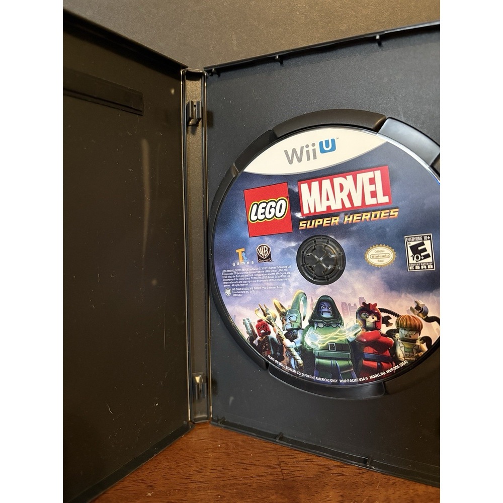 LEGO City: Undercover & Lego Marvel : Super Heros - Nintendo Wii U - No Manuals - Picture 5 of 5